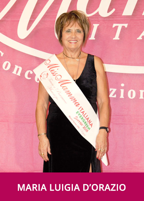 Maria Luigia d'Orazio - Miss Mamma Italiana Evergreen Sorriso 2018