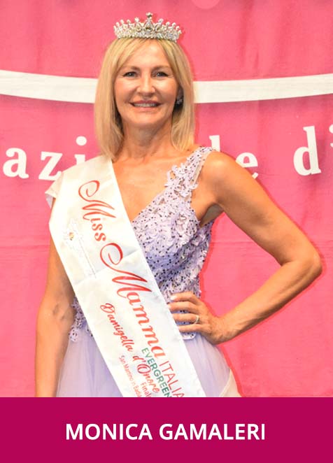 Monica Gamaleri - Miss Mamma Italiana Evergreen 2024 Damigella d'Onore